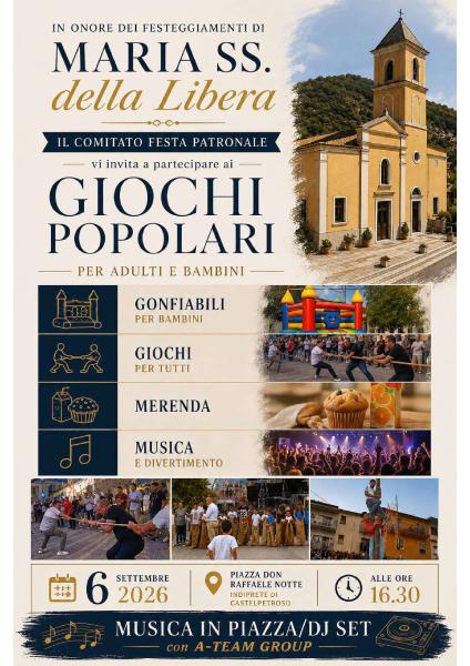Giochi Popolari in Piazza Don Raffaele Notte
