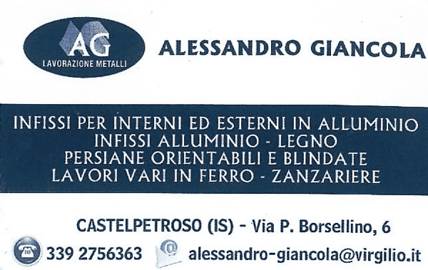 Alessandro Giancola Lavorazione Metalli