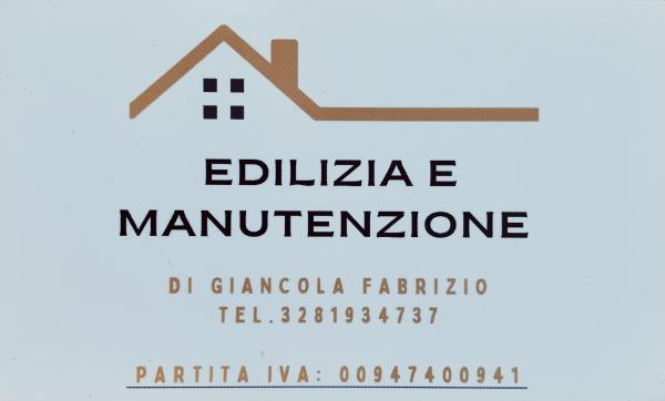 EDILIZIA E MANUTENZIONE DI GIANCOLA FABRIZIO